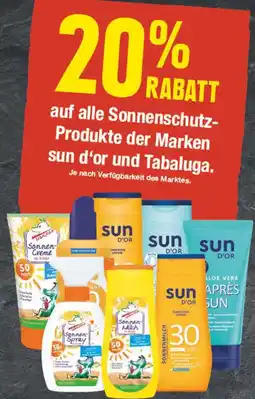 Edeka Sun d'or, tabaluga sonnenschutz-produkte Angebot
