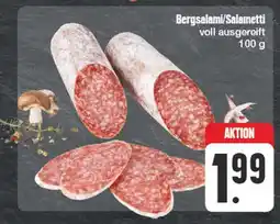 Edeka Bergsalami/salametti Angebot