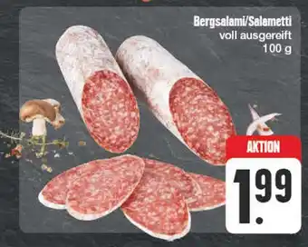 Edeka Bergsalami/salametti Angebot
