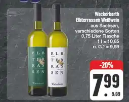 Edeka Wackerbarth elbterrassen weißwein Angebot