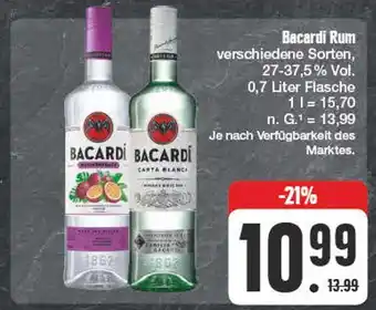 Edeka Bacardi rum Angebot