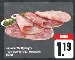 Edeka Rot- oder weißgelegter Angebot