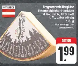 Edeka Bregenzerwald bergkäse hartkäse Angebot