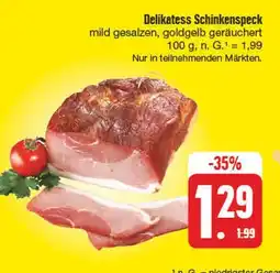 Edeka Delikatess schinkenspeck Angebot