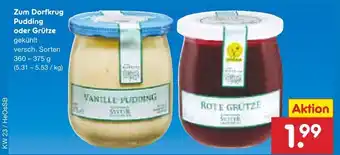 Netto Marken-Discount Zum dorfkrug pudding oder grütze Angebot