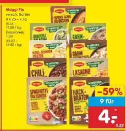 Netto Marken-Discount Maggi fix Angebot