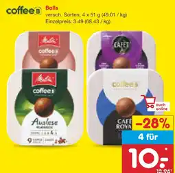 Netto Marken-Discount Coffee b balls Angebot