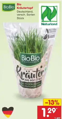 Netto Marken-Discount Biobio kräutertopf Angebot