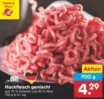 Netto Marken-Discount Gut ponholz hackfleisch gemischt Angebot