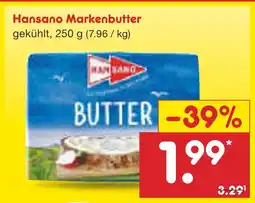 Netto Marken-Discount Hansano markenbutter Angebot