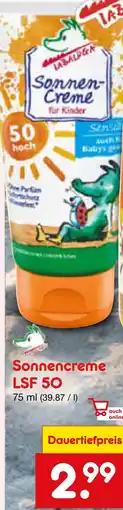 Netto Marken-Discount Sonnencreme lsf 50 Angebot
