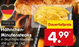 Netto Marken-Discount Rabeko hähnchen-minutensteaks Angebot