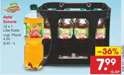 Netto Marken-Discount Apfel schorle Angebot