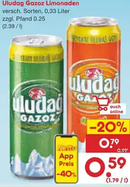 Netto Marken-Discount Uludag gazoz limonaden Angebot