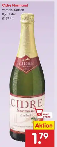 Netto Marken-Discount Normand cidre Angebot