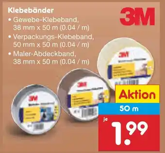 Netto Marken-Discount 3m gewebe-klebeband Angebot
