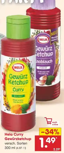 Netto Marken-Discount Hela curry gewürzketchup Angebot