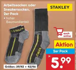 Netto Marken-Discount Stanley arbeitssocken Angebot
