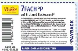Netto Marken-Discount Payback 7fach °p Angebot