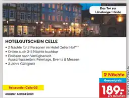Netto Marken-Discount Hotelgutschein celle Angebot