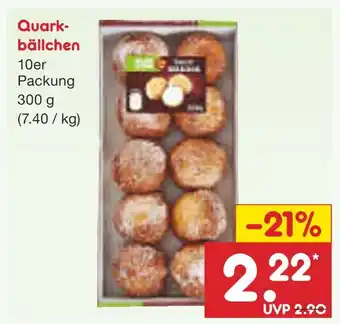 Netto Marken-Discount Quarkbällchen Angebot
