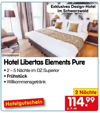 Netto Marken-Discount Netto-reisen hotel libertas elements pure Angebot