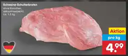 Netto Marken-Discount Schweine-schulterbraten Angebot
