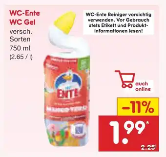 Netto Marken-Discount Wc-ente wc gel Angebot