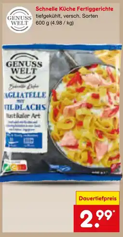 Netto Marken-Discount Genuss welt schnelle küche fertiggerichte Angebot