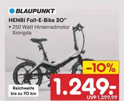 Netto Marken-Discount Blaupunkt henri falt-e-bike 20 Angebot