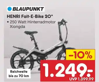 Netto Marken-Discount Blaupunkt henri falt-e-bike 20 Angebot