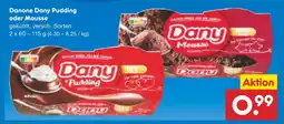 Netto Marken-Discount Danone dany pudding oder mousse Angebot
