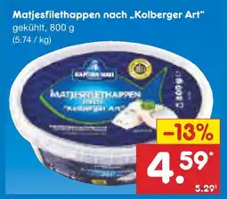 Netto Marken-Discount Captain nord matjesfilethappen nach kolberger art Angebot