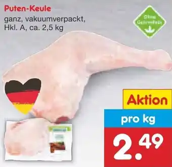 Netto Marken-Discount Puten Keule 2,5kg Angebot