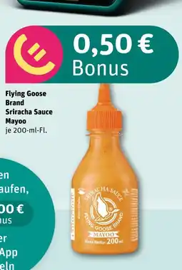 REWE Flying goose brand sriracha sauce mayoo Angebot
