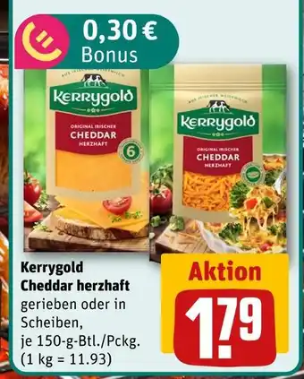 REWE Kerrygold cheddar herzhaft Angebot
