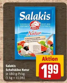 REWE Salakis schafskäse natur Angebot