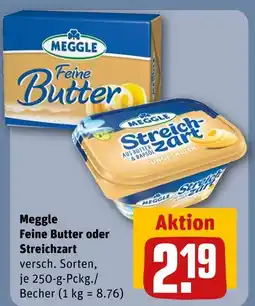 REWE Meggle feine butter Angebot