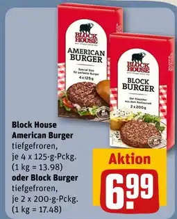 REWE Block house american burger Angebot