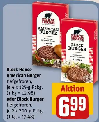 REWE Block house american burger Angebot