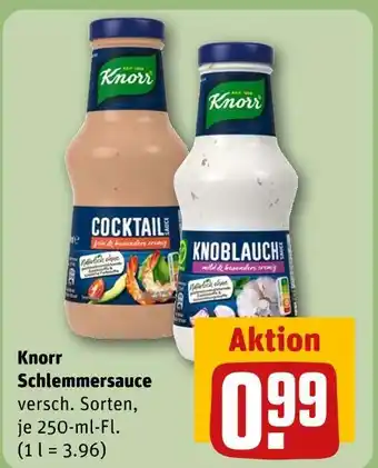 REWE Knorr schlemmersauce Angebot