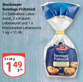 Globus Stockmeyer Sonntags-Frühstück Angebot