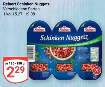 Globus Reinert Schinken Nuggetz Angebot