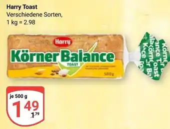 Globus Harry Toast Angebot