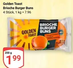 Globus Golden Toast Brioche Burger Buns Angebot