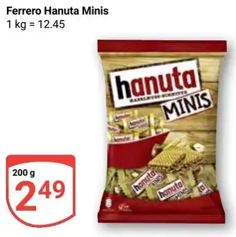 Globus Ferrero Hanuta Minis Angebot