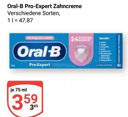 Globus Oral-B Pro-Expert Zahncreme Angebot