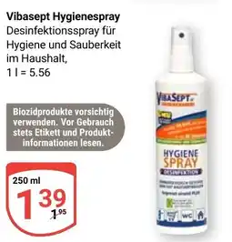 Globus Vibasept Hygienespray Angebot