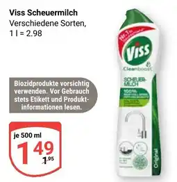 Globus Viss Scheuermilch Angebot