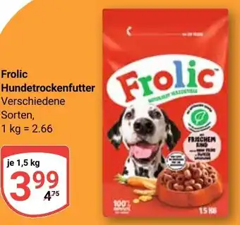 Globus Frolic Hundetrockenfutter Angebot